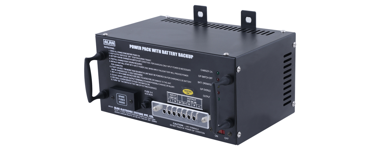 POWER PACK WITH BATTERY BACK-UP